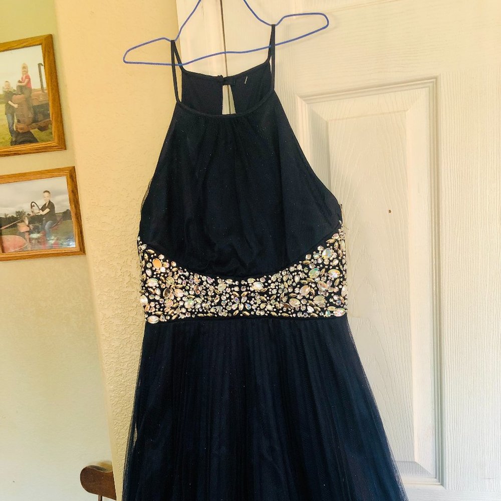 Blue Sparkly Dress